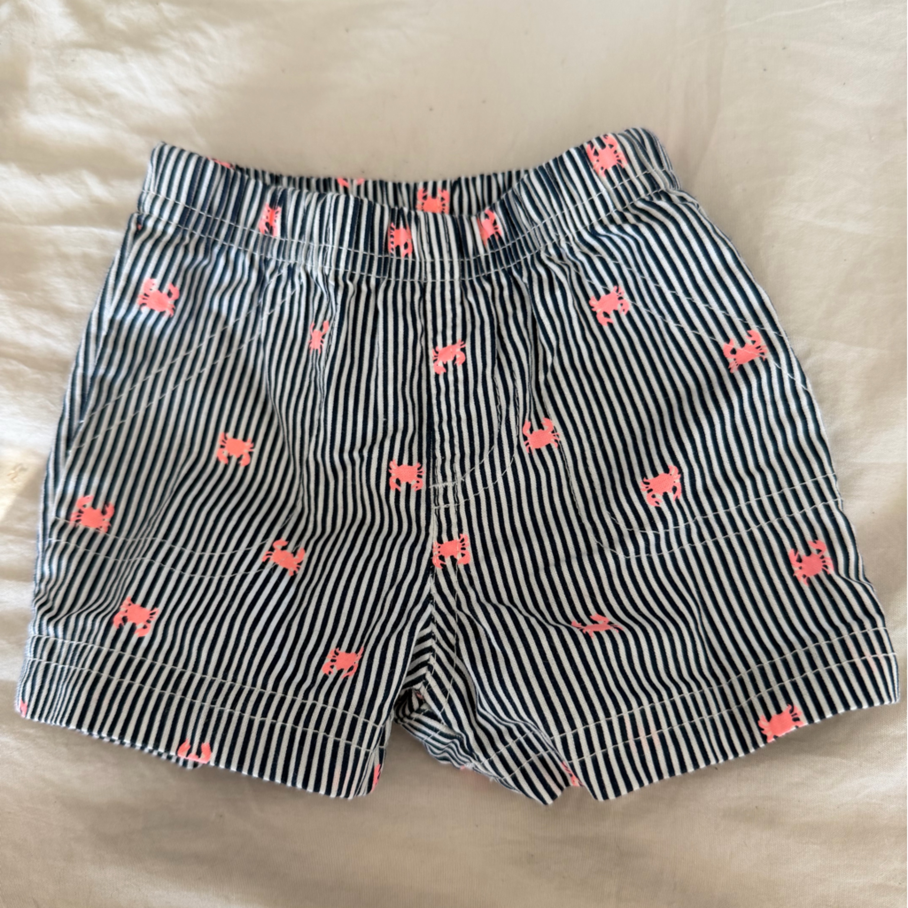 Newborn Baby Boy Crab Shorts